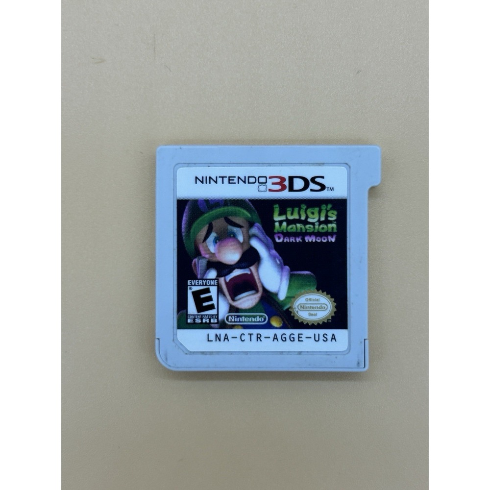 Luigi's Mansion Dark Moon Nintendo 3DS Game Authentic Cartridge Tested Working